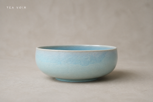 TEA VOIR Sky Blue Ru Porcelain Bowl